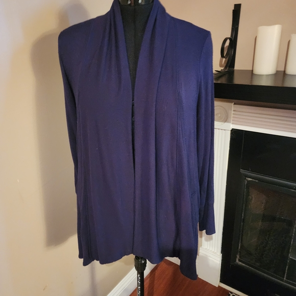 MAX & MIA Sweaters - Women's Purple Cardigan